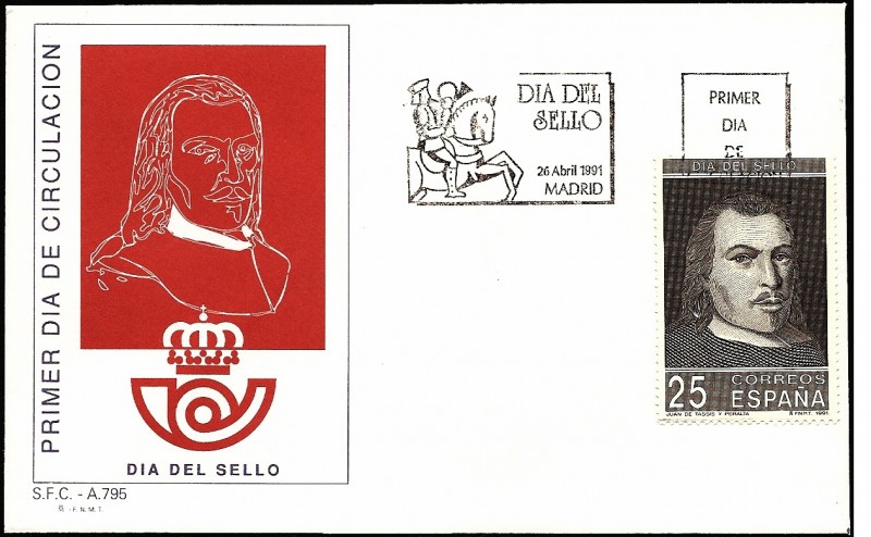 Día del sello - Juan de Tassis y Peralta - SPD