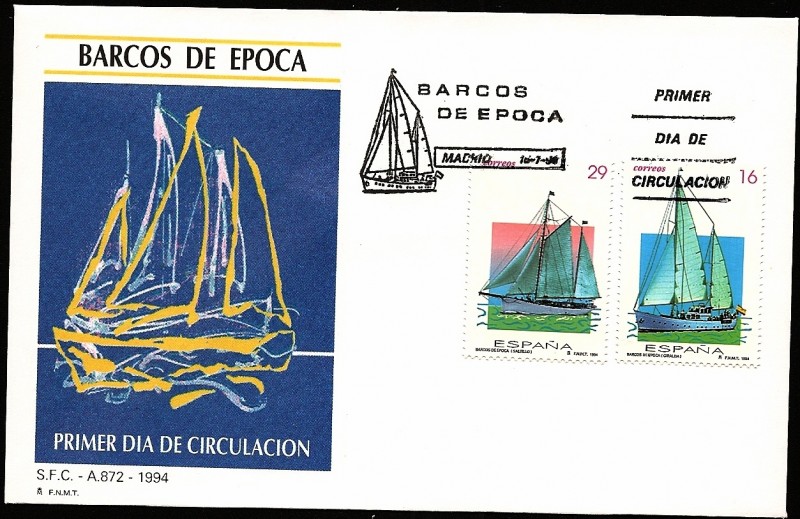 Barcos de época - Yate Giralda - Goleta Saltillo - SPD