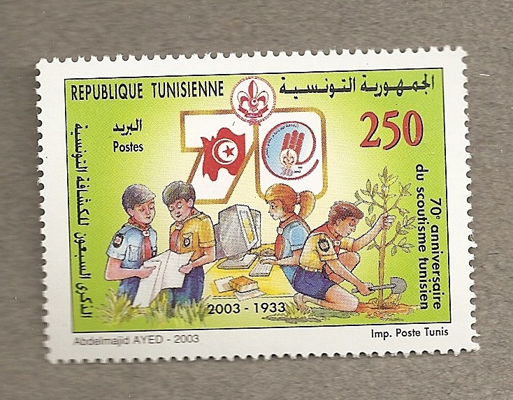 70 Aniv. boy scouts de Túnez