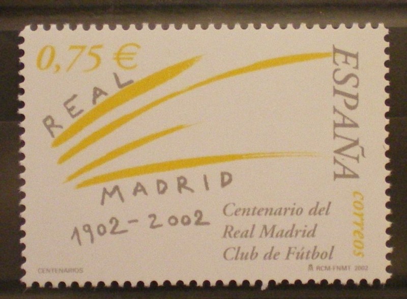 CENTENARIO REAL MADRID CLUB DE FUTBOL