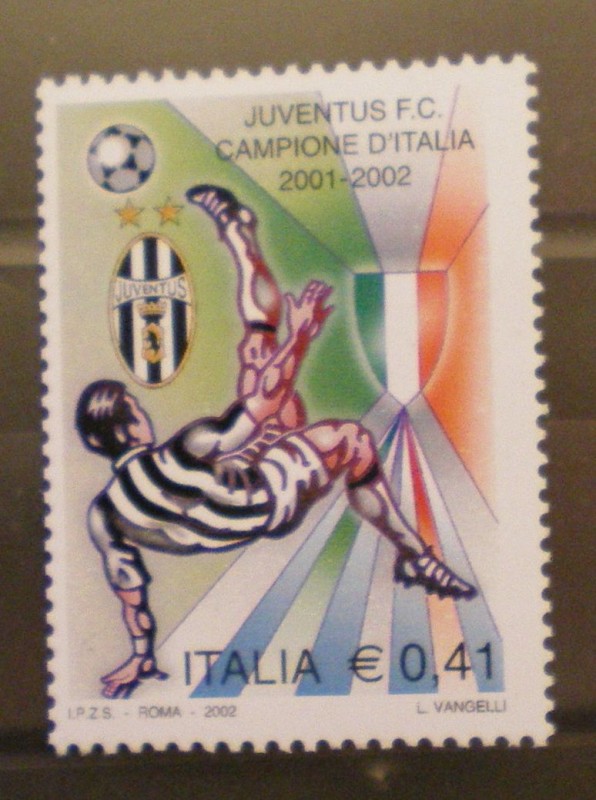 FUTBOL, JUVENTUS DE TURIN CAMPEONA DE ITALIA 2001/02