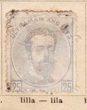 Amadeo I Ultramar Ed 1873