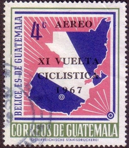 Mapa de Guatemala y Belice