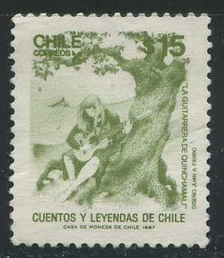 Scott 760a - Cuentos y Leyendas de Chile