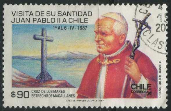 Scott 746 - Visita de su Santidad Juan Pablo II