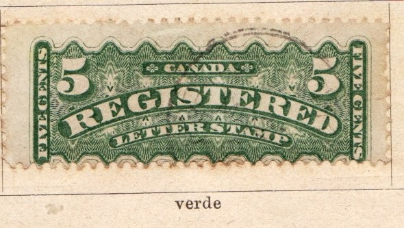 Letter Stamp Edic. 1876