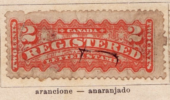 Letter Stamp Edic. 1876