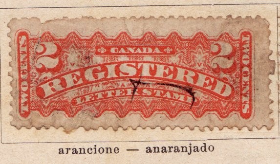 Letter Stamp Edic. 1876
