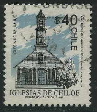 Scott 1056 - Iglesias de Chiloe