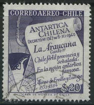 Scott 310 - Antártica Chilena