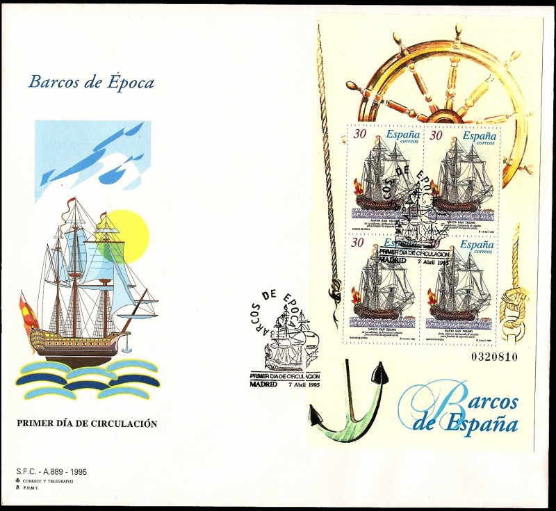 Barcos de época - Navio San Telmo HB - SPD