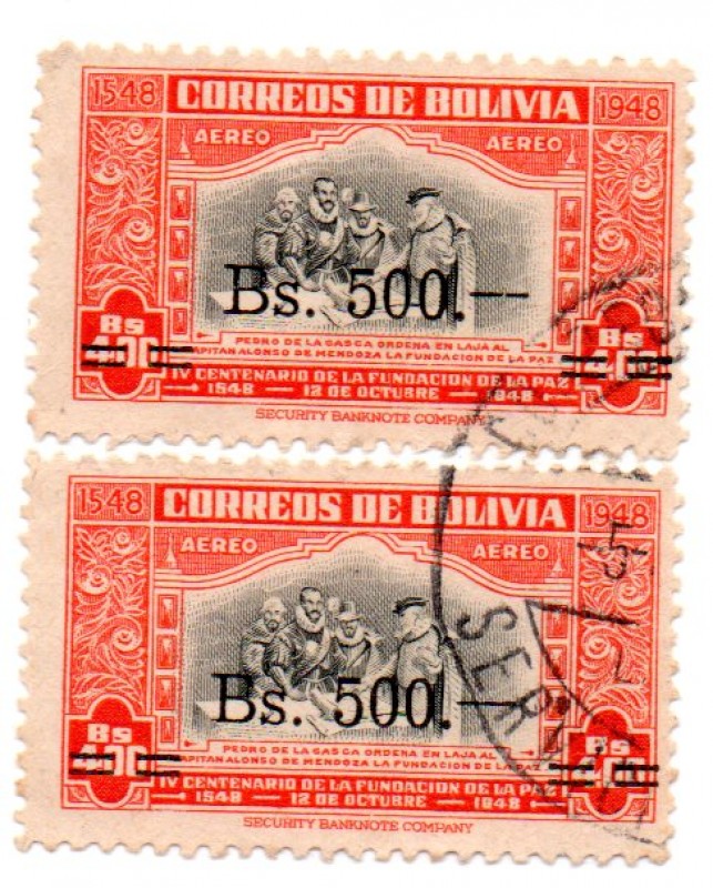 IV CENTENARIO FUNDACION DE LA PAZ-1548-1948