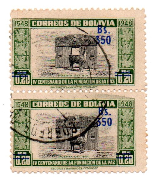 IV CENTENARIO FUNDACION DE LA PAZ-1548-1948