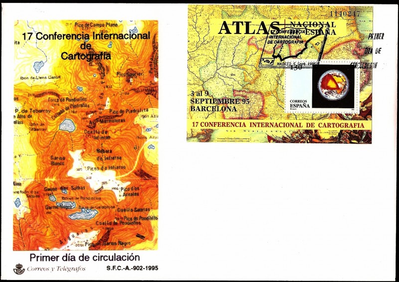 Atlas Nacional de España - 17 conferencia internacional de cartografia - SPD