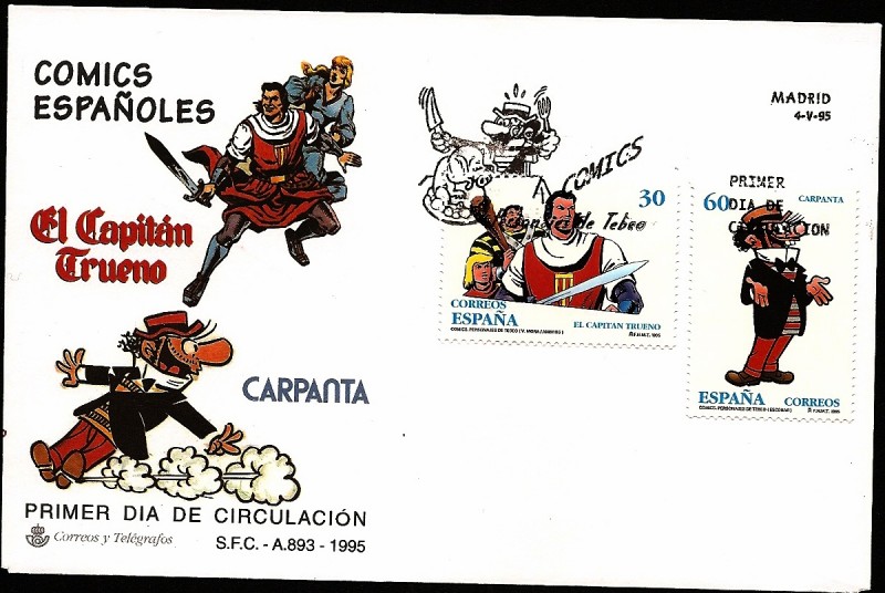 Comics españoles - Carpanta - El capitán trueno - SPD