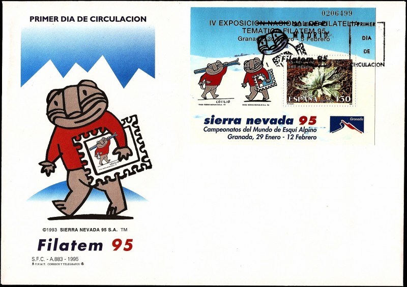 Filatem 95  -  Sierra Nevada campeonato del mundo de ski alpino HB - SPD