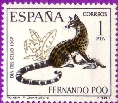 Fernando Poo - Día del sello 1967