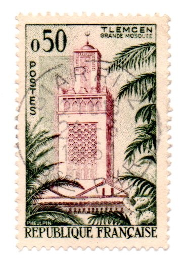 1960-SERIE TURISTICAS-TLEMCEN.( GRANDE MOSQUEE )