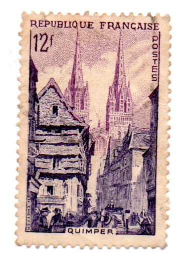 1954-SERIE TURISTICAS--QUIMPER