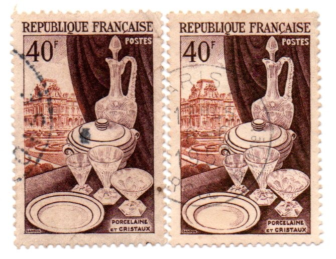 1954-PRODUCTOS DE LUJOS-SERIE(Distinta tonalidad.? )