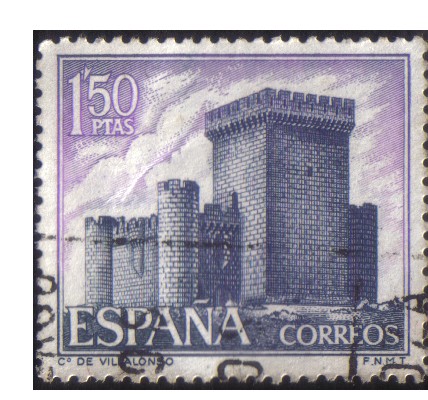 (1928) Castillos de España. Cº de Villalonso (Zamora)
