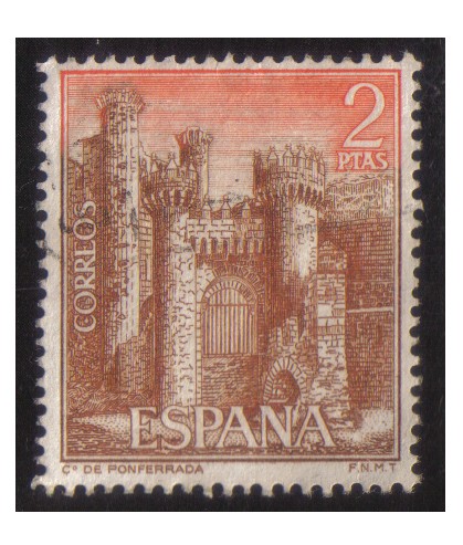 (1812) Castillos de España. Cº de Ponferrada (León)