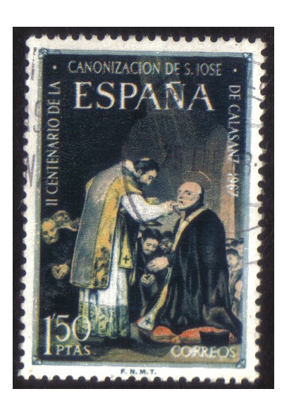 (1837) II Centenario de San José de Calasanz 
