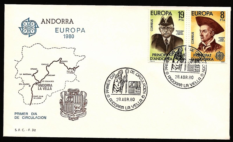 EUROPA - CEPT 1980  - SPD
