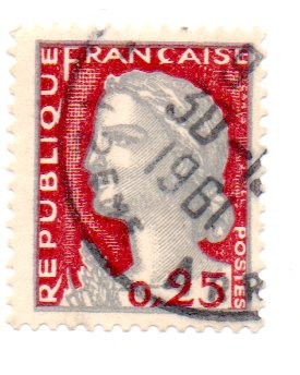 1960-MARIANNE(de DECARIS).Tipografiado
