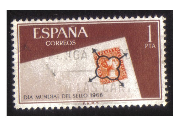 (1724) Día Mundial del Sello 1966