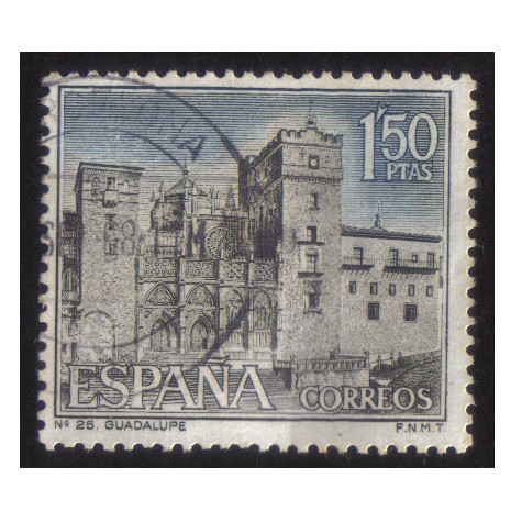 (1732) Serie Turística. Paisajes y Monumentos. Monasterio de guadalupe