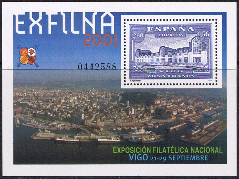 EXFILNA 2001. EDIFICIO CENTRAL DEL CONSORCIO DE LA ZONA FRANCA DE VIGO