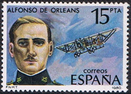 PIONEROS DE LA AVIACIÓN. ALFONSO DE ORLEÁNS Y BORBÓN