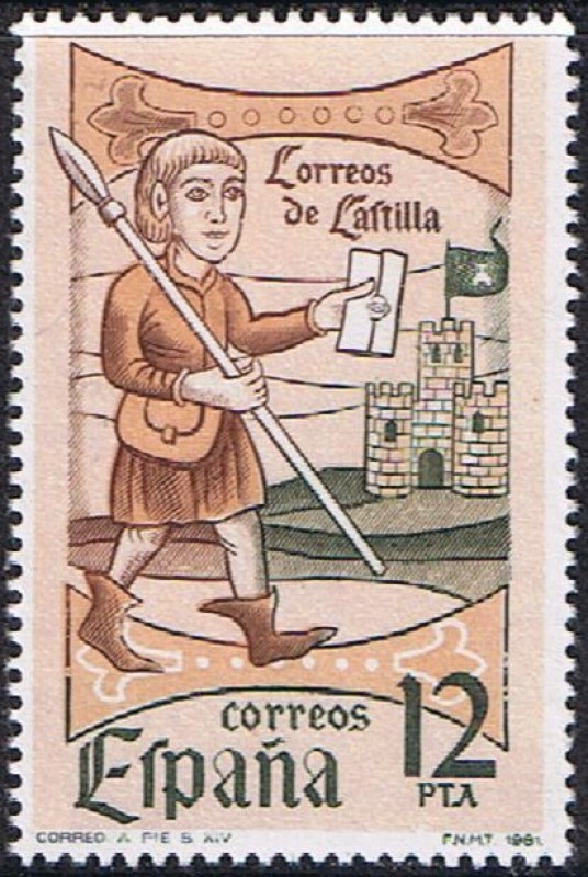 DIA DEL SELLO 1981. CORREOS DE CASTILLA