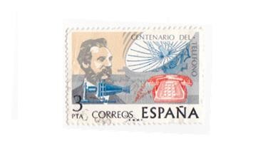 Centenario del teléfono (Edifil 2311)