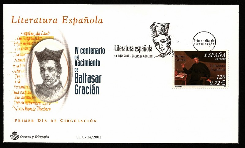 Literatura Española - IV centº nacimiento de Baltasar Gracián - SPD