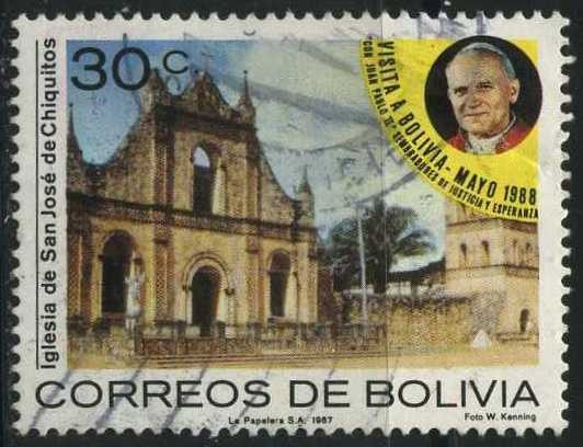 S757 - Visita a Bolivia de Juan Pablo II