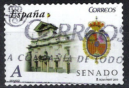 Escudo y Fachada del Senado.