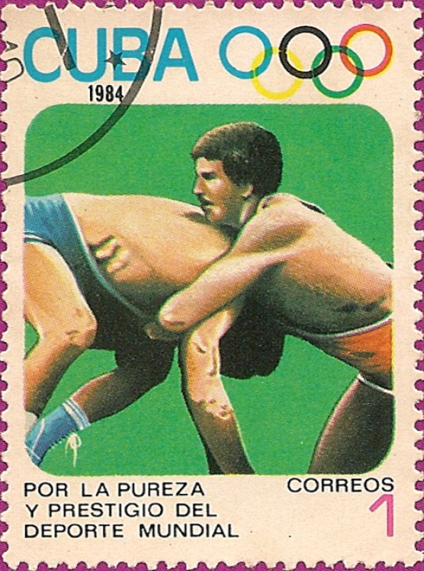 Olimpiadas de Los Angeles '84. Lucha.