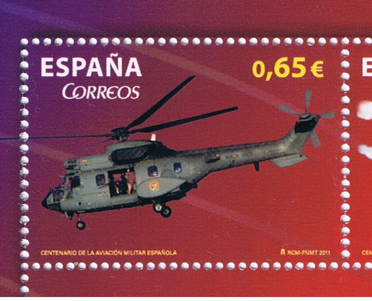 Edifil  4653 A Aviación militar Española 