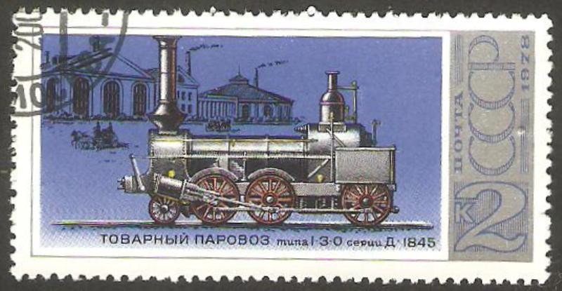 4474 - locomotora a vapor