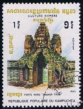 Scott  396  Puerta norte Angkor Thom