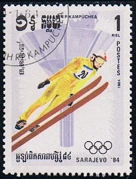 Scott  465  Olimpiadas de Sarajevo (Ski jumping ) RESERVADO