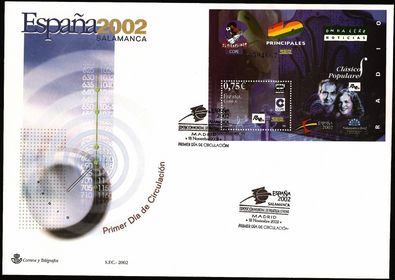 España 2002  Salamanca - Radio HB - SPD