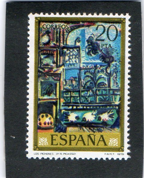2487- LOS PICHONES  ( P.R.PICASSO )