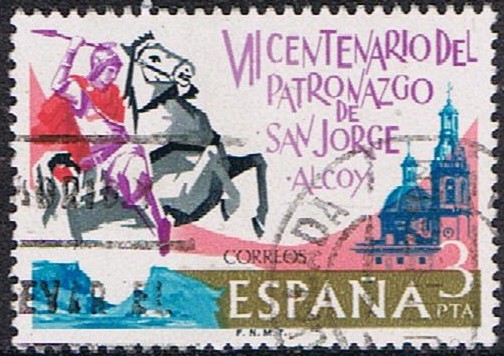 VII CENT. DE LA APARICIÓN DE SAN JORGE EN ALCOY