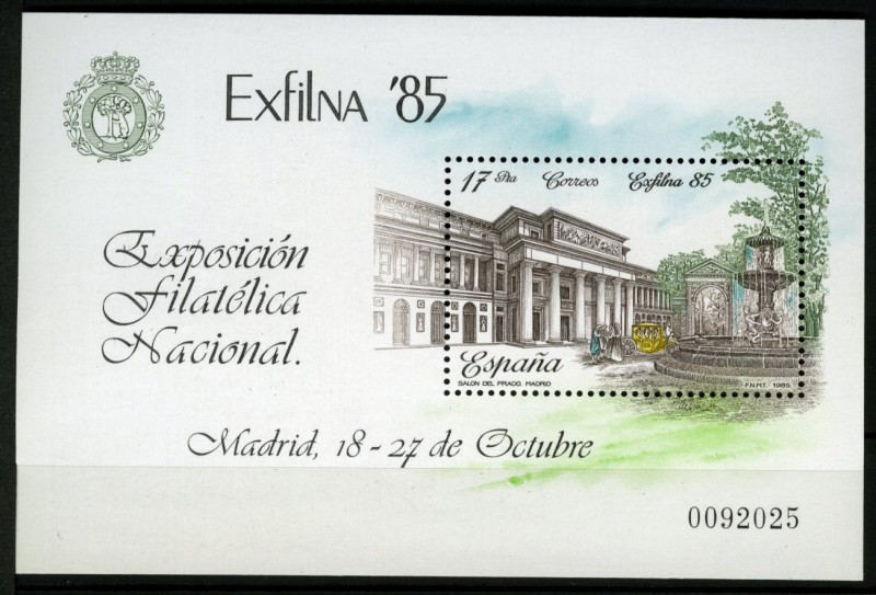 Exposicion Filatelica Nacional  1985