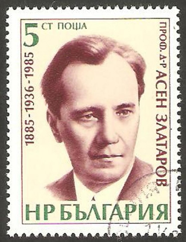 2899 - centº del nacimiento de A. Zlatarov, químico