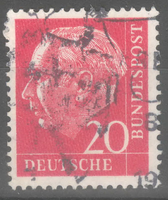 ALEMANIA_SCOTT 710 PRES. THEODOR HEUSS. $0.2