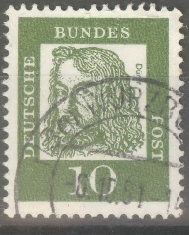 ALEMANIA_SCOTT 827 ALBRECHT DÜRER. $0.2